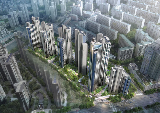 디에이치 라클라스 조감도<현대건설 제공>